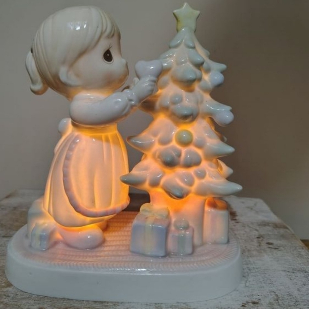Ceramic Christmas Tree Night Light